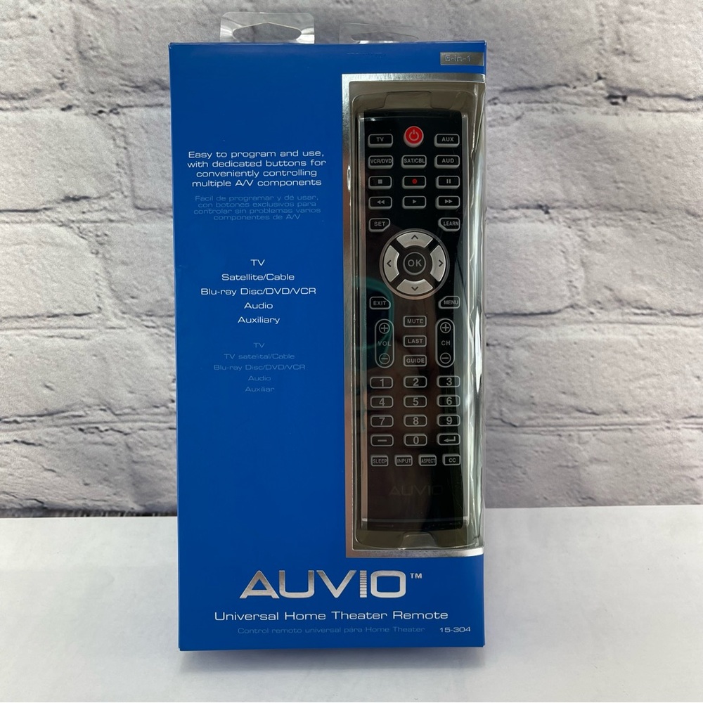 AUVIO Universal Home Theater Remote Control 15-305